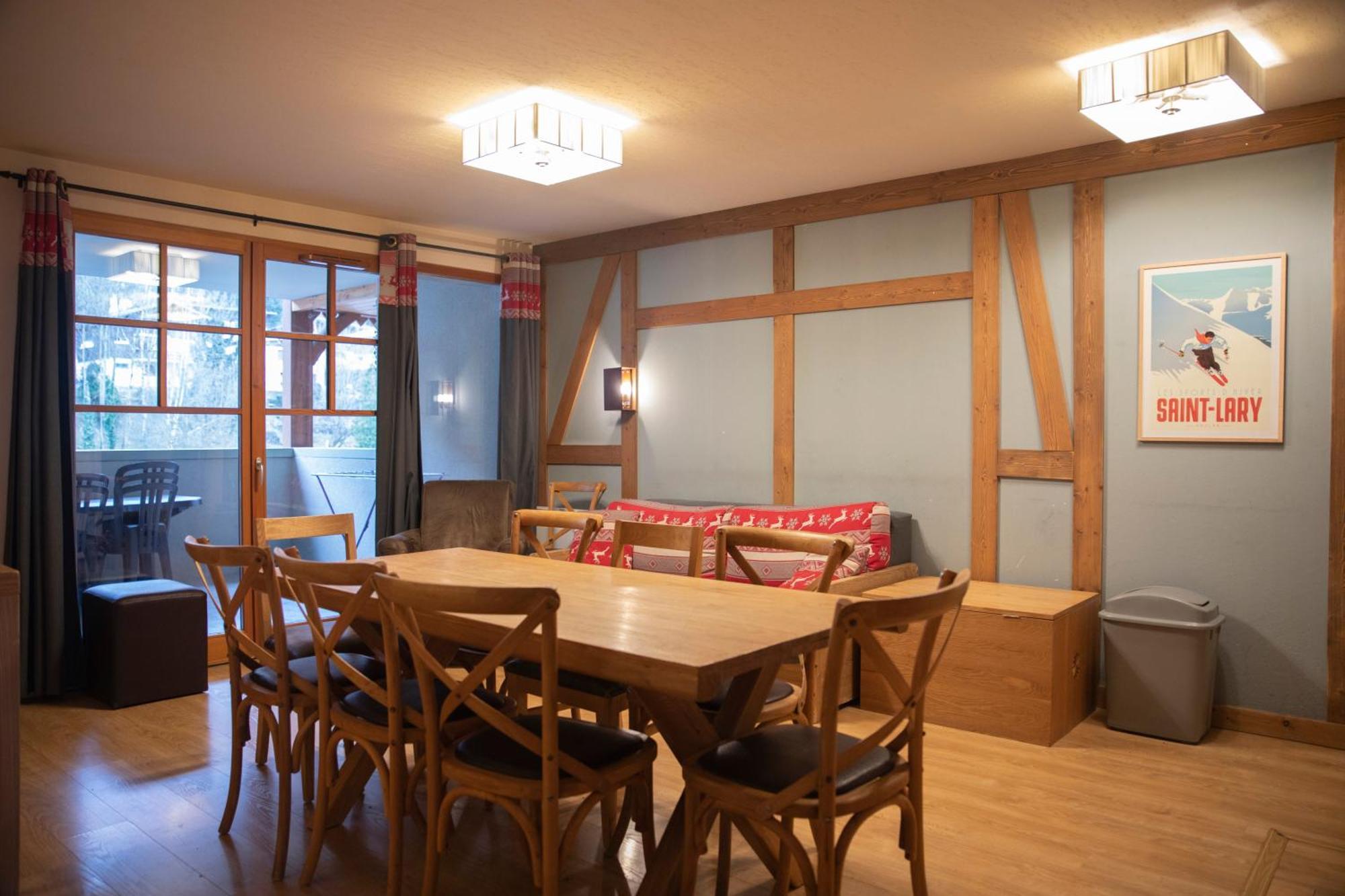 סן-לארי-סולאן Apparts Au Coeur De St-Lary - Piscine Chauffee Et Sauna מראה חיצוני תמונה